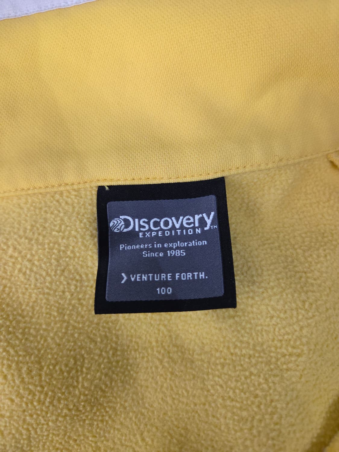 디스커버리 익스페디션 빅로고 배색 집업 자켓 상품이미지7