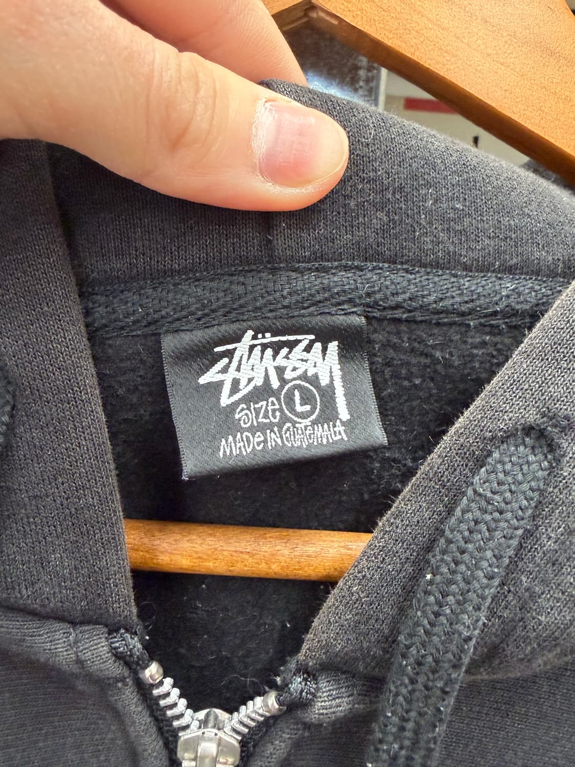 Stussy Zip Hoodie 상품이미지3