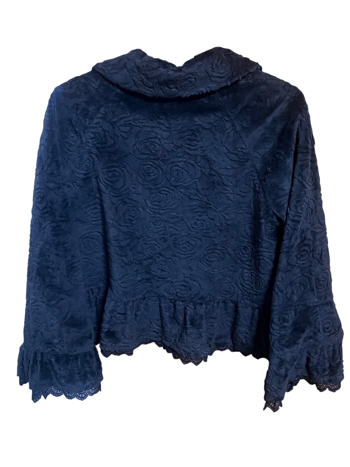 액시즈팜 레이스 트리밍 케이프 자켓 상품이미지3