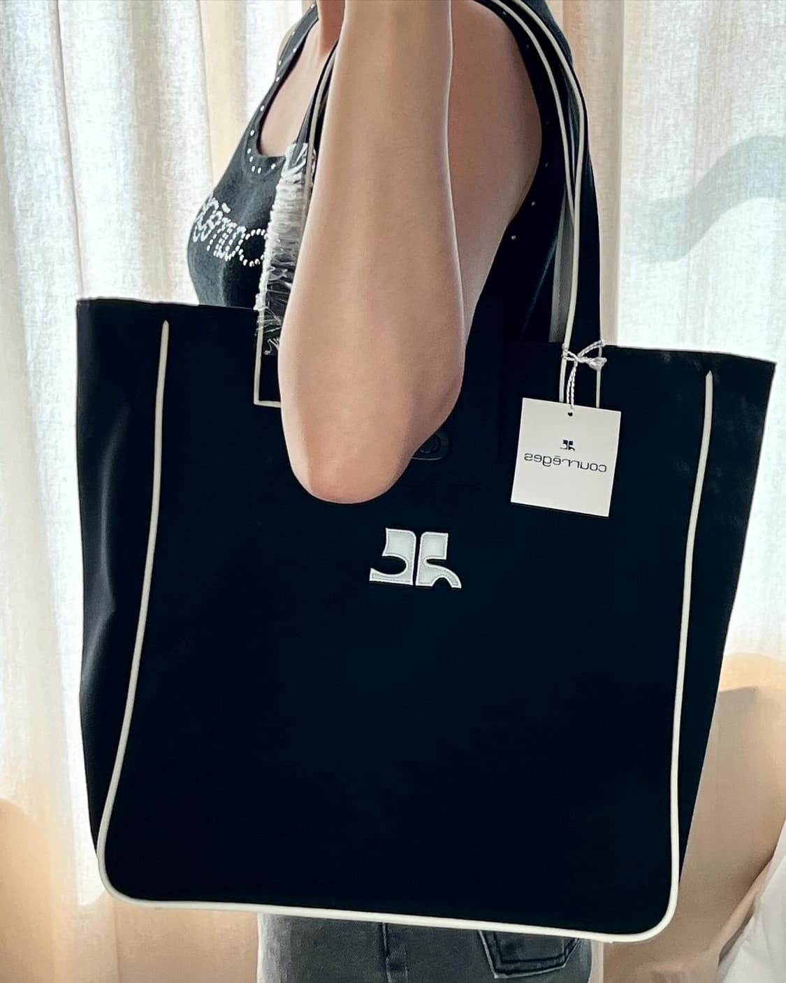 (택,새상품)꾸레쥬 숄더백 상품이미지8