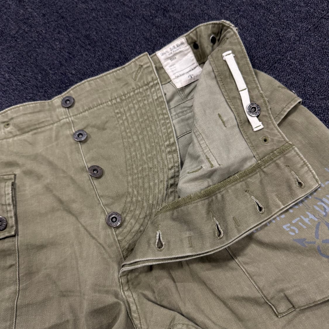 폴로 랄프로렌 15.2cm 릴렉스핏 트윌 카고 쇼츠  상품이미지9