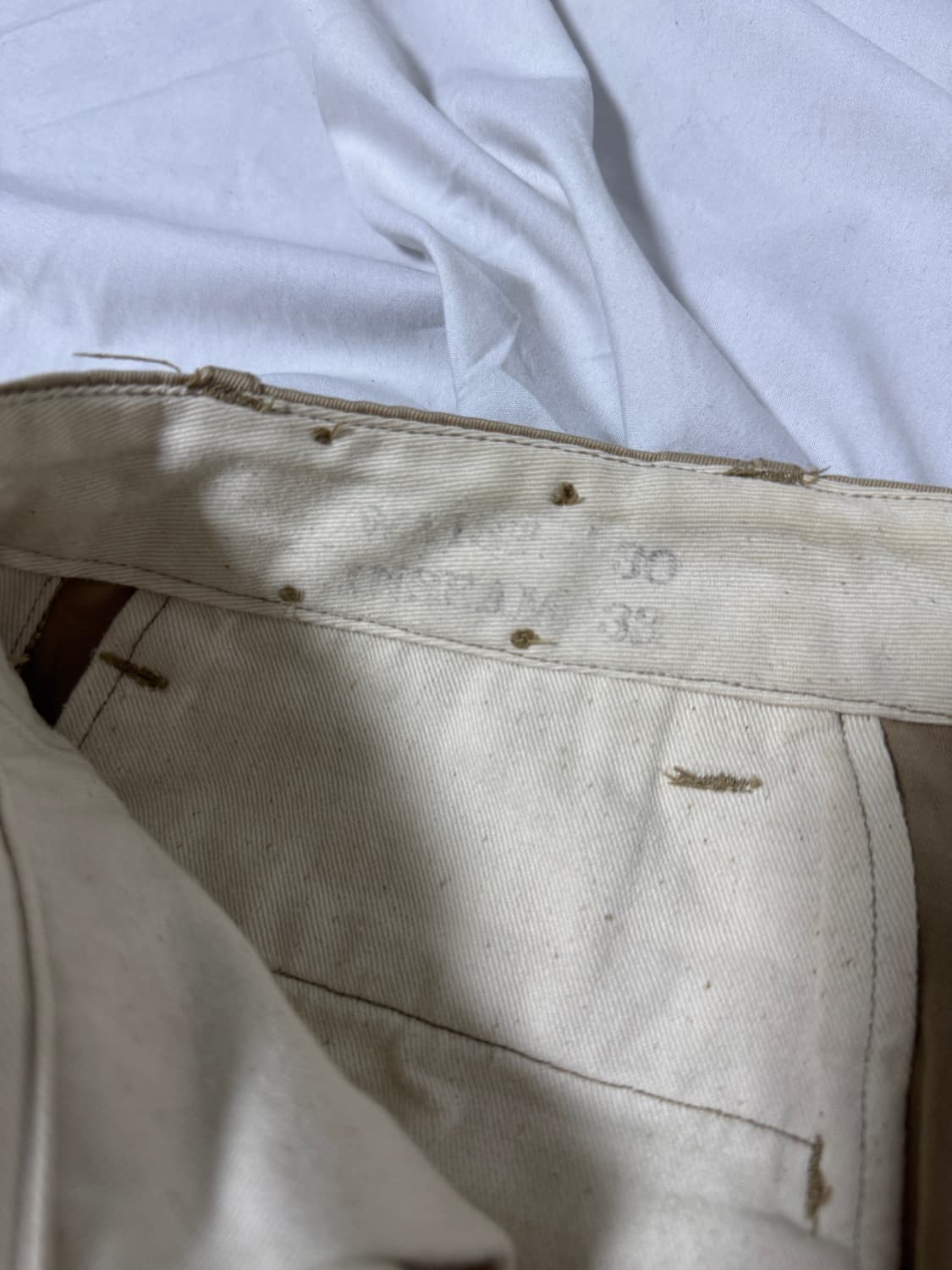 40s 복각 버즈릭슨 치노 팬츠 상품이미지5