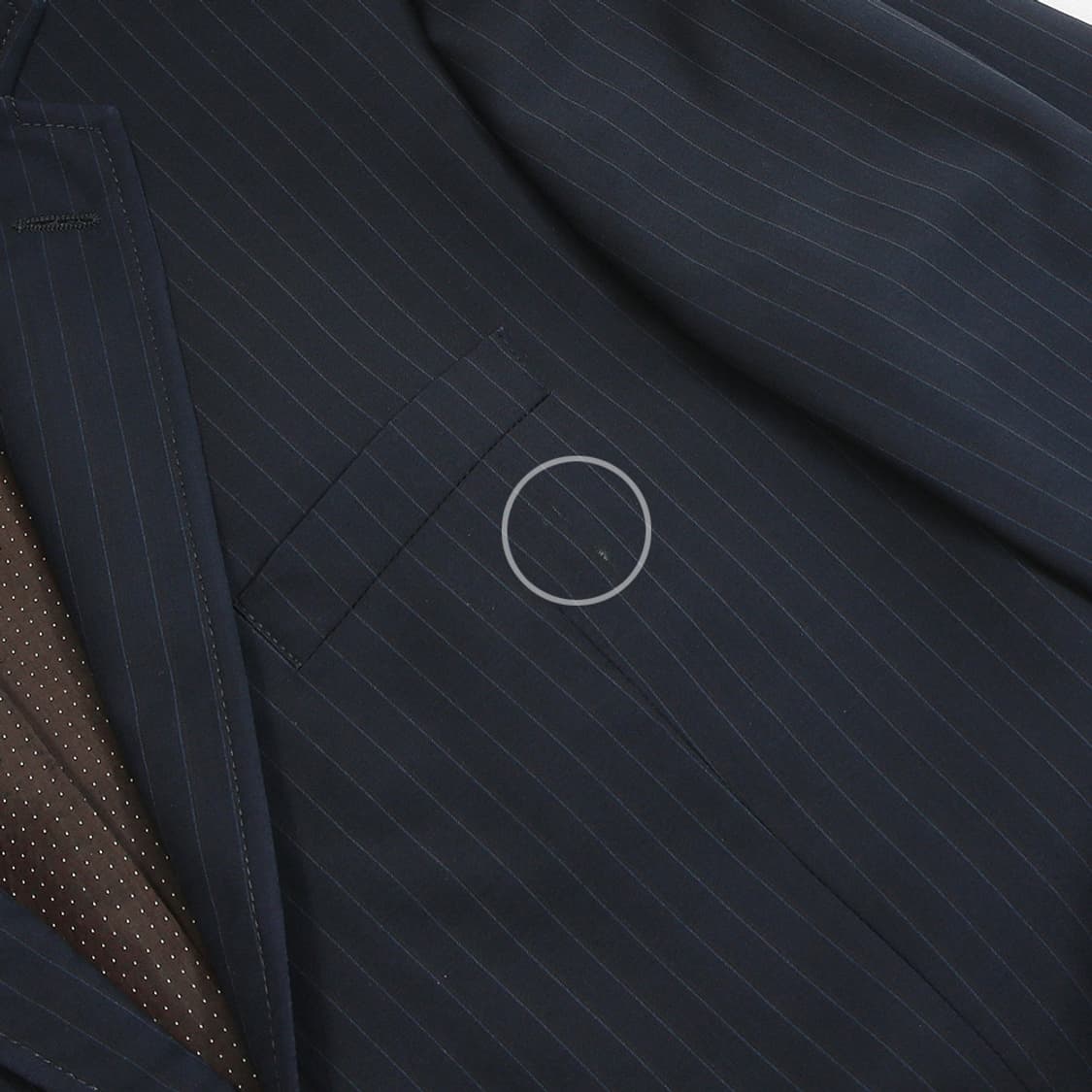 (착용컷) HUGO BOSS 스트라이프 블레이져 (남성용 105) 상품이미지6