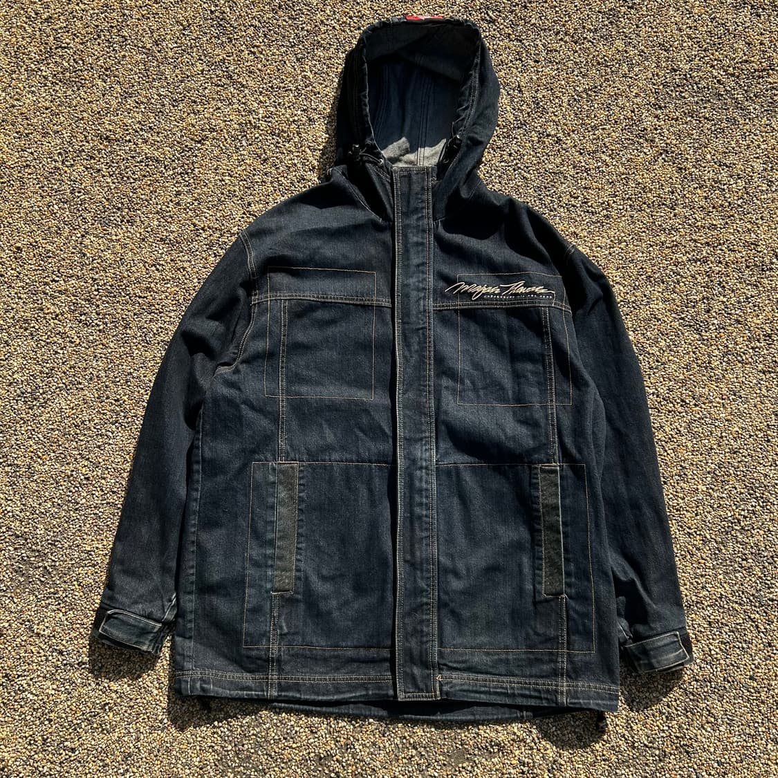 마자 플라바 후드 데님 자켓 상품이미지1