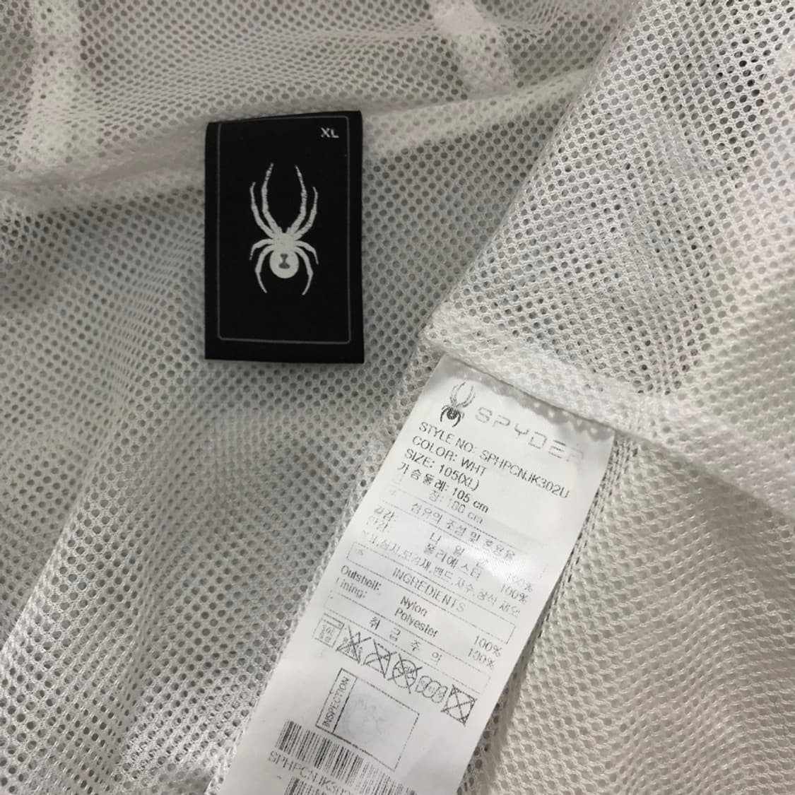 [[XL] 스파이더(SPYDER) 우븐 후드 자켓/바람막이#247 상품이미지9