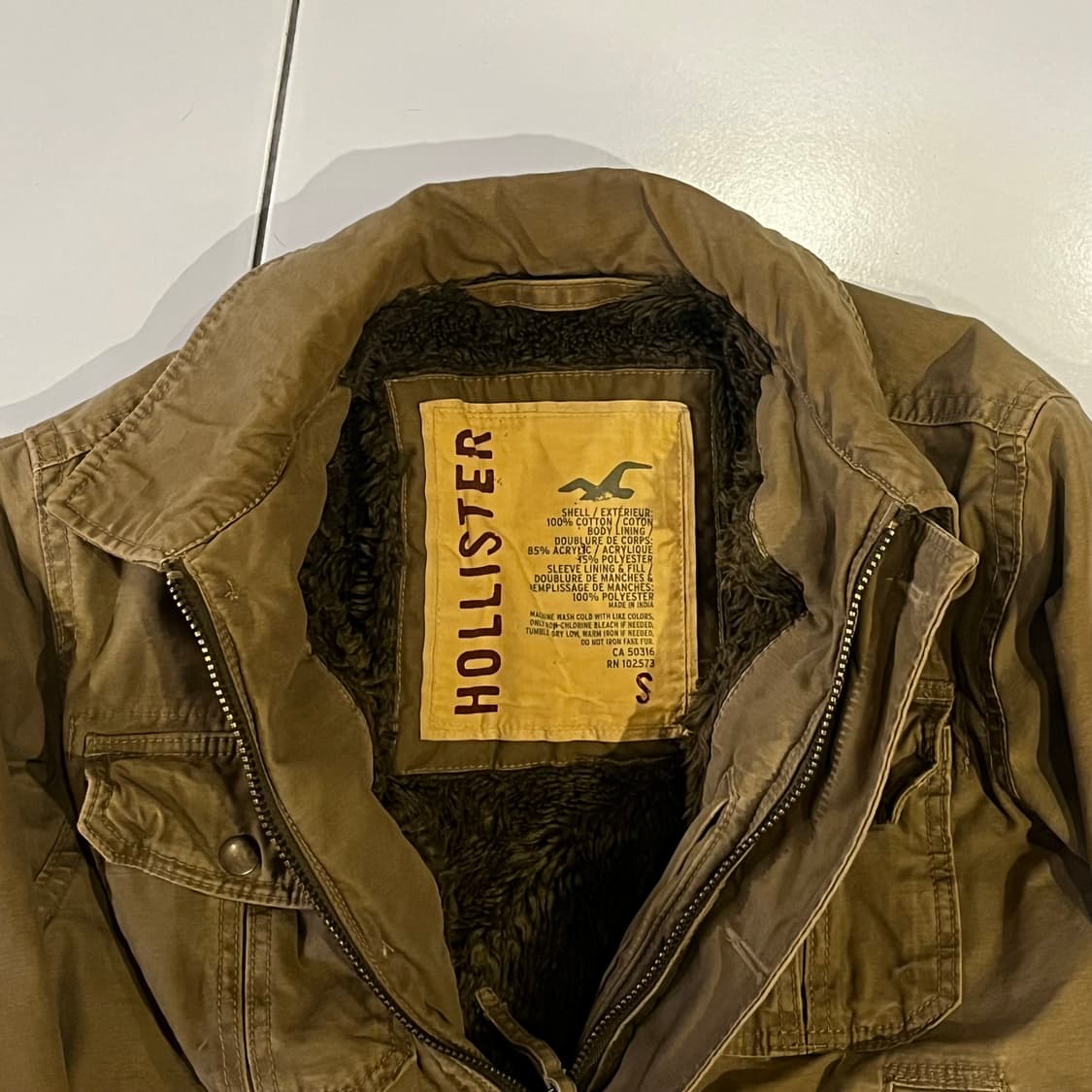 홀리스터 셰르파 밀리터리 자켓 상품이미지5