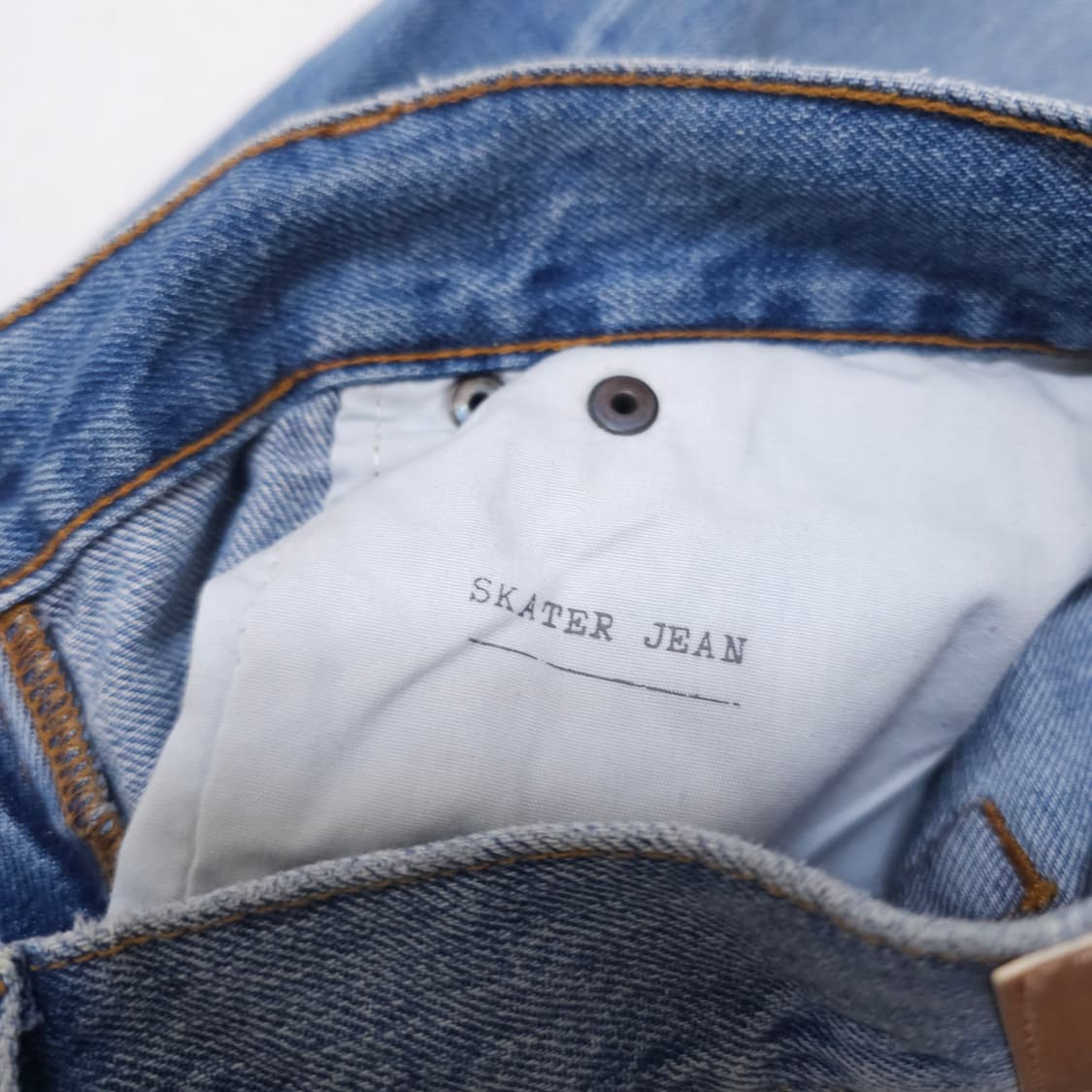 6397 24ss 스케이터 데님 팬츠 상품이미지6