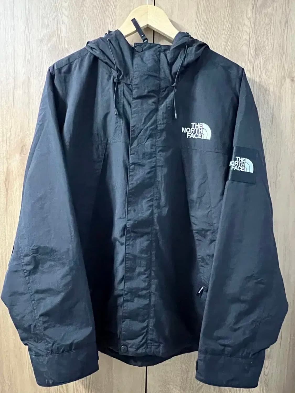 노스페이스 화이트 라벨 마티스 자켓 블랙 하고 푸부 후부 올드스쿨 스키 상품이미지2