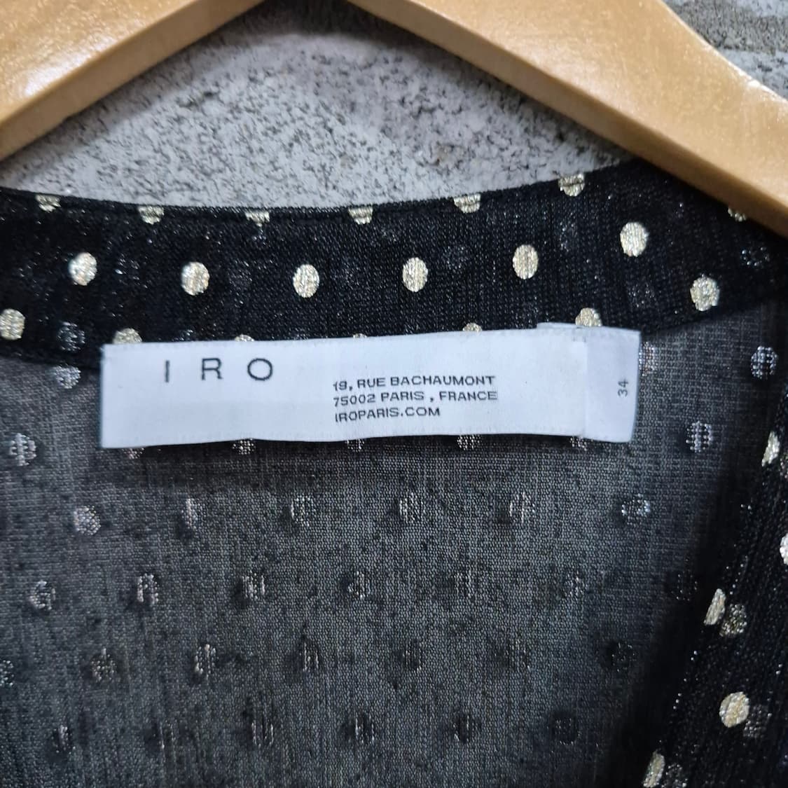 이로 Iro 골드도트 롱 원피스 상품이미지7
