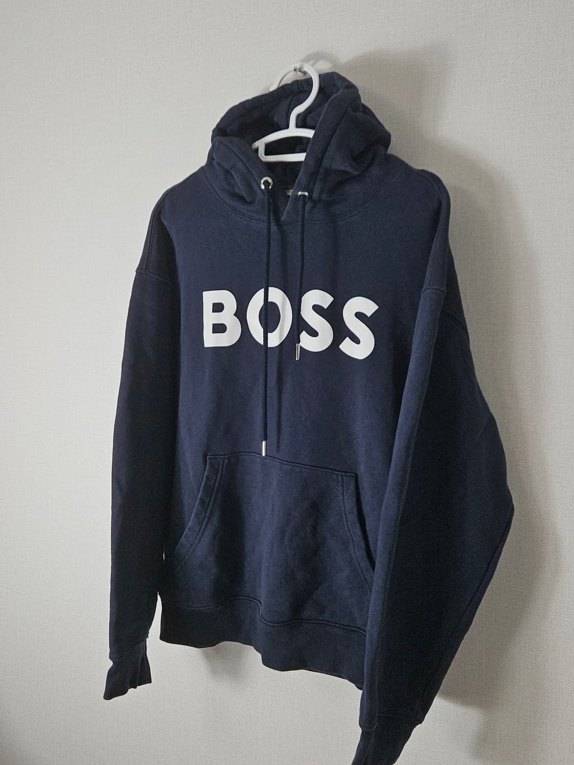 휴고보스 BOSS 빅로고 포켓 후드티 남성 정품 상품이미지1