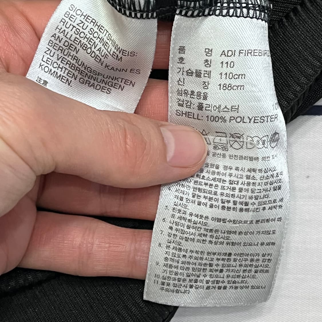 [110]아디다스 블랙 파이어버드 트랙탑 상품이미지7