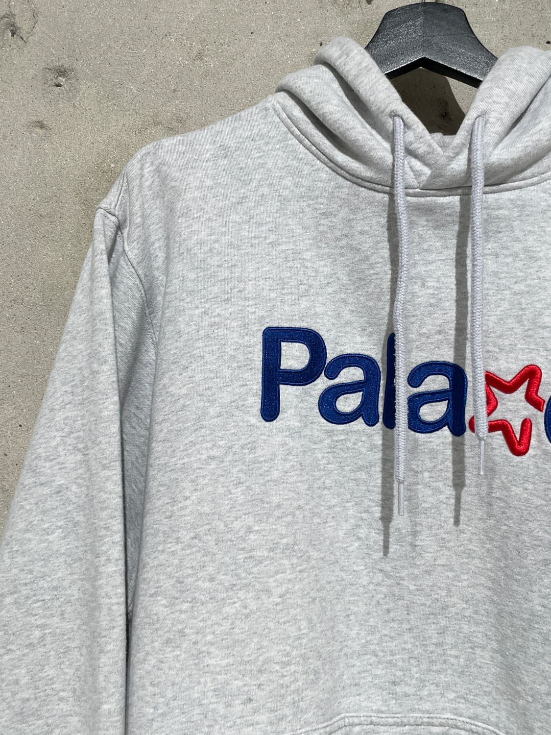 팔라스 멜란지 그레이 시그니처 후디 상품이미지2