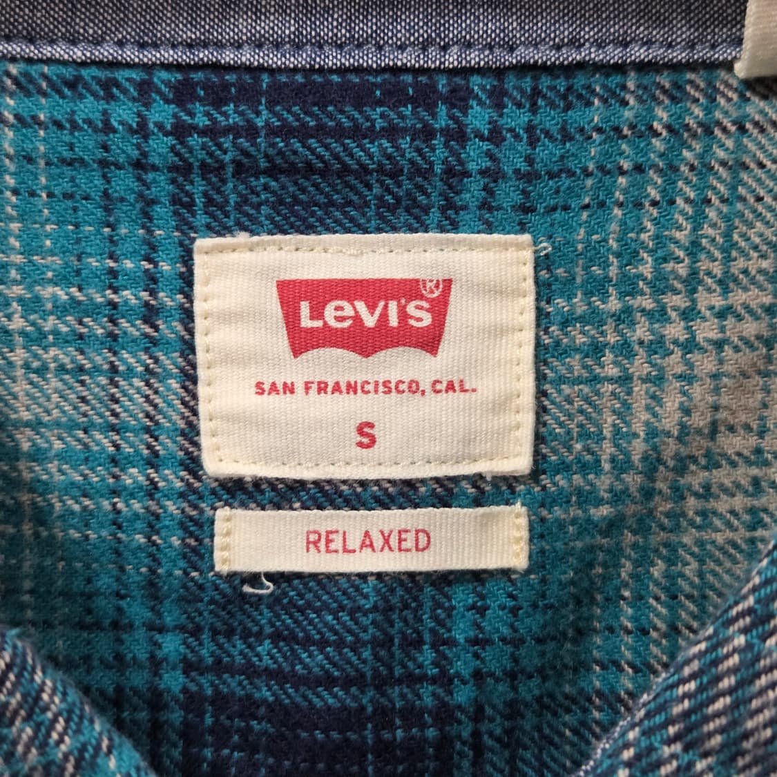 리바이스 플란넬 셔츠 S 상품이미지3