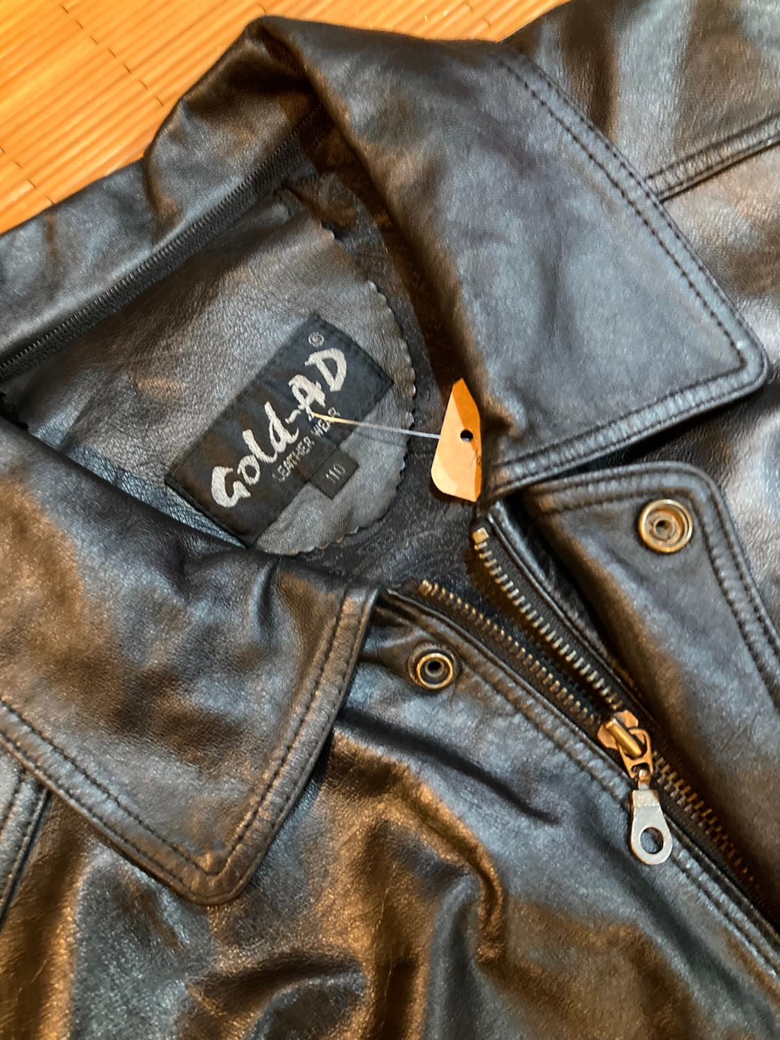 vtg 램스킨 가죽점퍼 상품이미지5