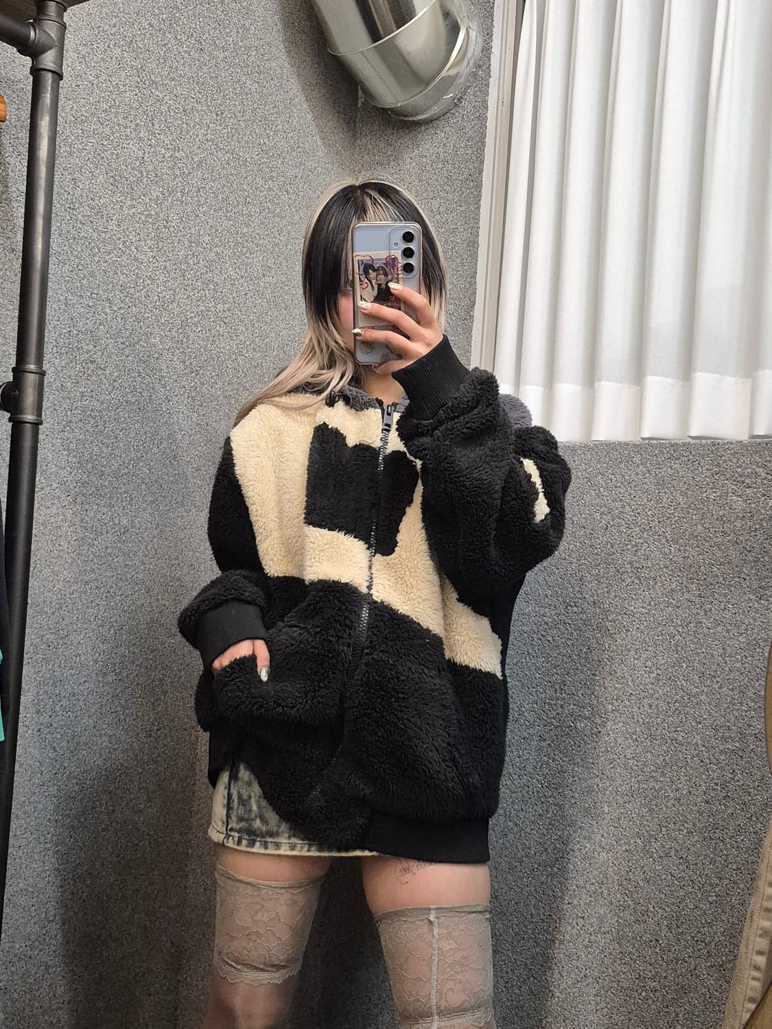 DIESEL FUR HOODIE ZIPUP  상품이미지1