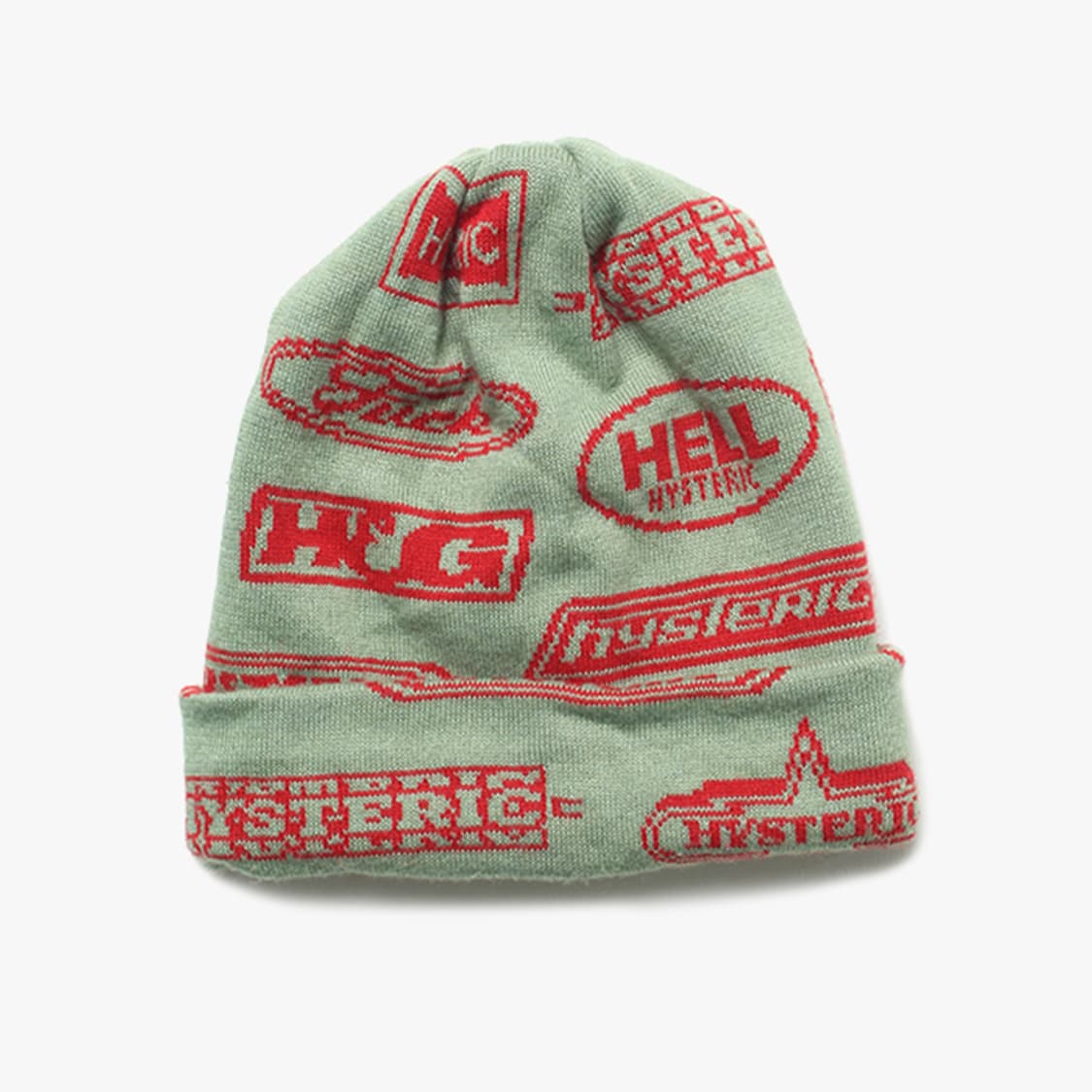  HYSTERIC GLAMOUR "Green Beanie" 상품이미지1