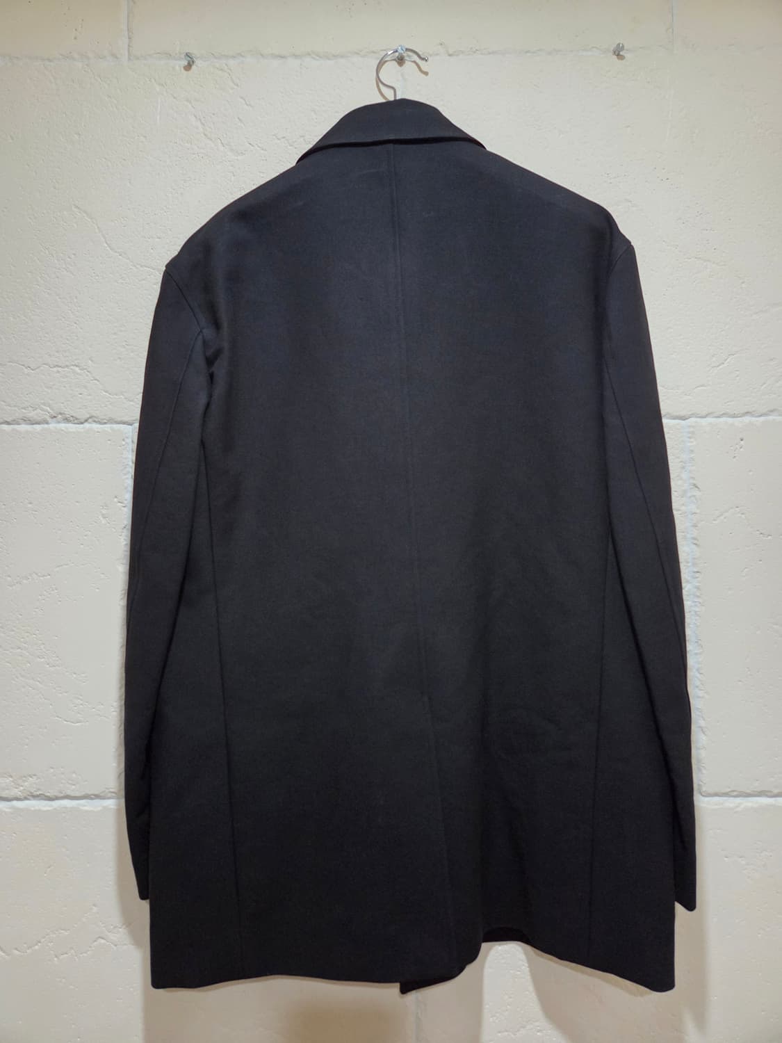 리들 오버사이즈 워크 카코트 가죽 카라 분실 상품이미지3