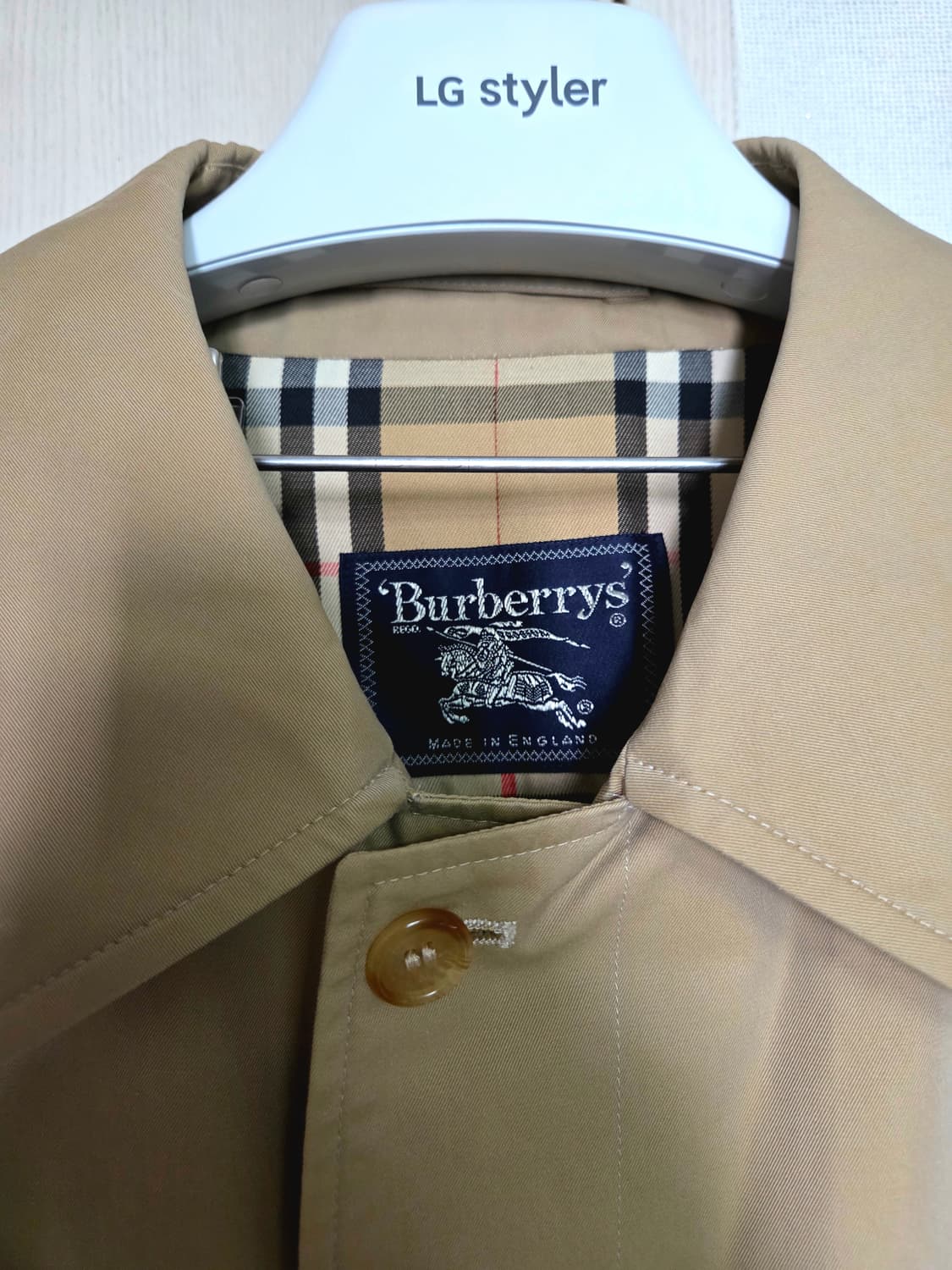 빈티지 버버리(Burberrys) 오리지널 싱글 맥코트 (체감 100) 상품이미지3