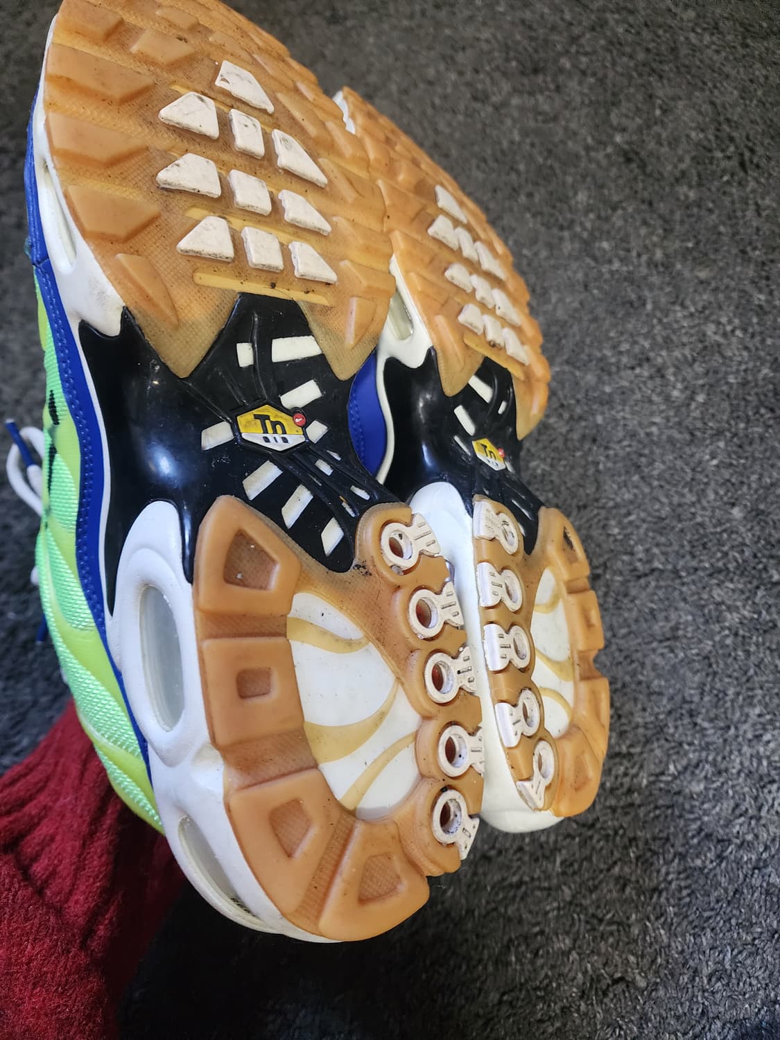 나이키 에어맥스 플러스 고스트그린올드로얄 상품이미지10