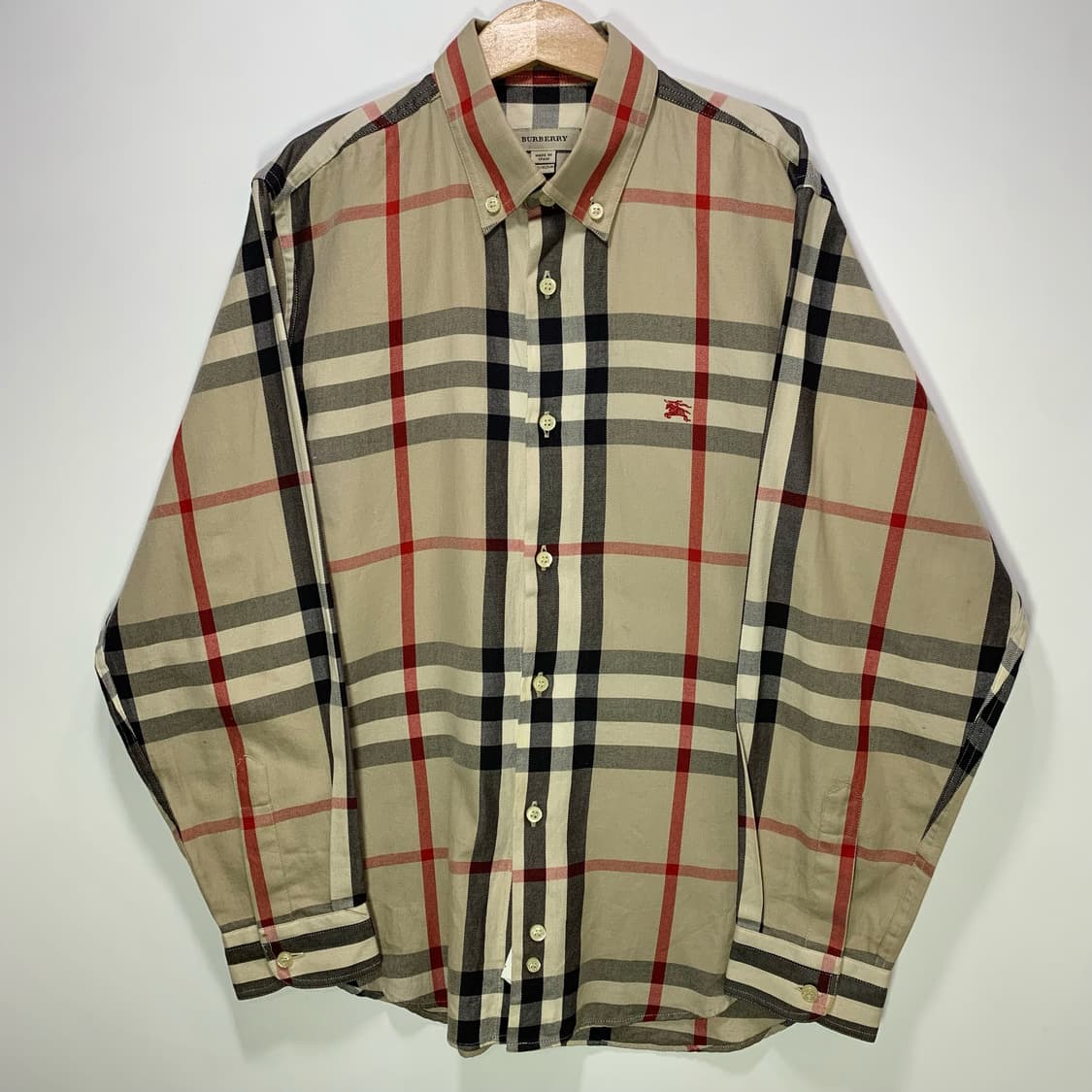 버버리 y12 노바체크 셔츠 상품이미지1