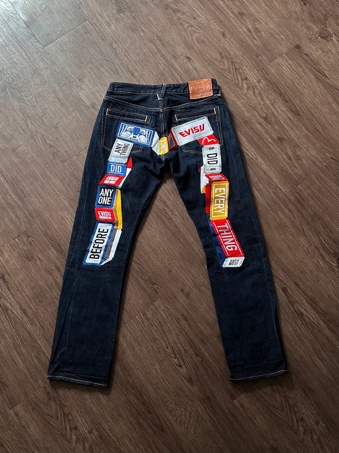 Evisu 08 "3D DIACOCK" 자수 셀비지 진 상품이미지8