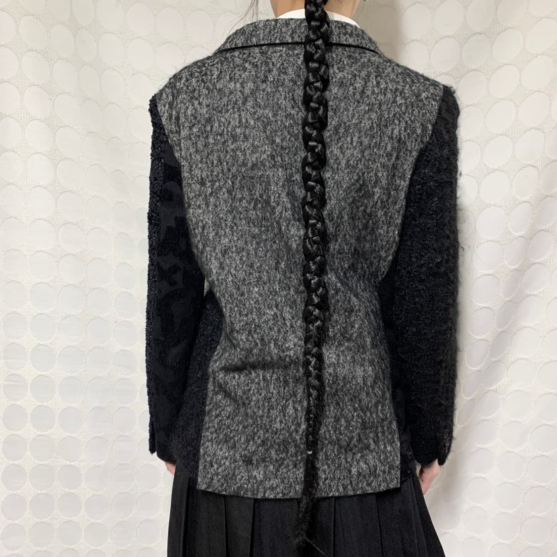 꼼데가르송 옴므 플러스 2012FW 런웨이 패치워크 자켓 상품이미지2