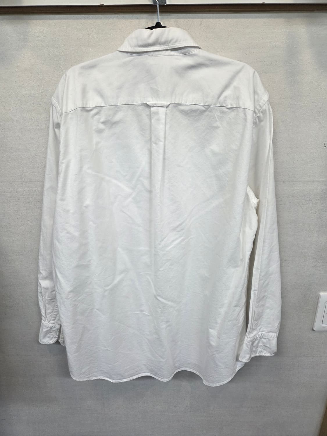 유니클로 옥스포드 셔츠긴팔 화이트 xl 상품이미지2