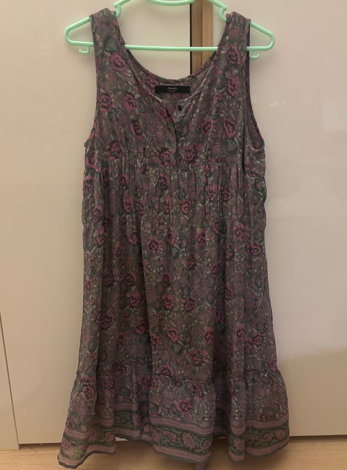 빈티지 플라워 나시원피스 모리걸 아오이유우st 상품이미지2