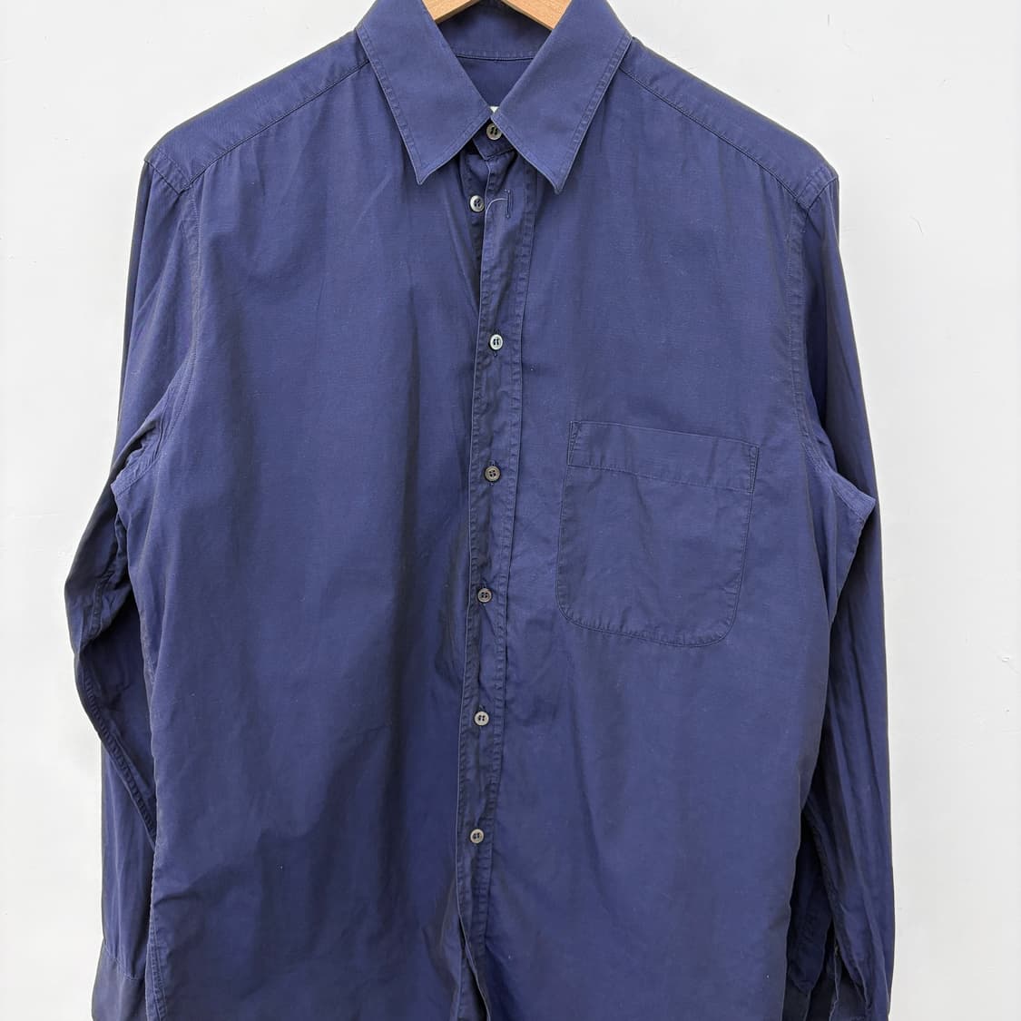 알마니 남색 긴팔 셔츠 남성 M 상품이미지2