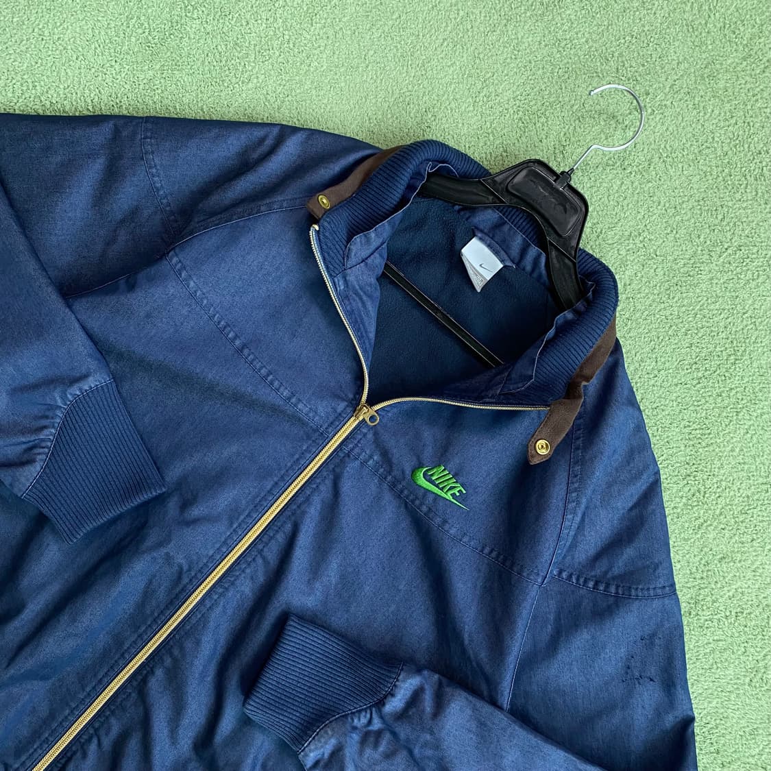 나이키 네이비 올드스쿨 윈드브레이커 자켓 상품이미지3