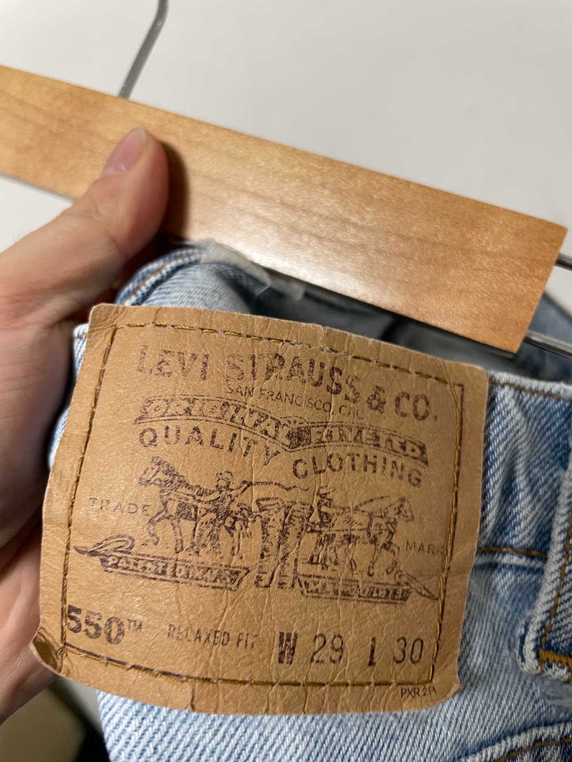 29 리바이스550 데님 청바지 정품 상품이미지4