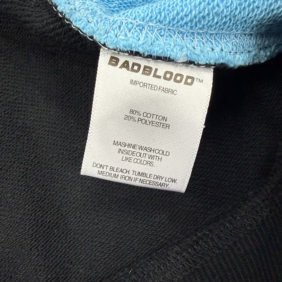 (L)배드블러드 BADBLOOD BSC 캠프싸커 맨투맨 상품이미지3