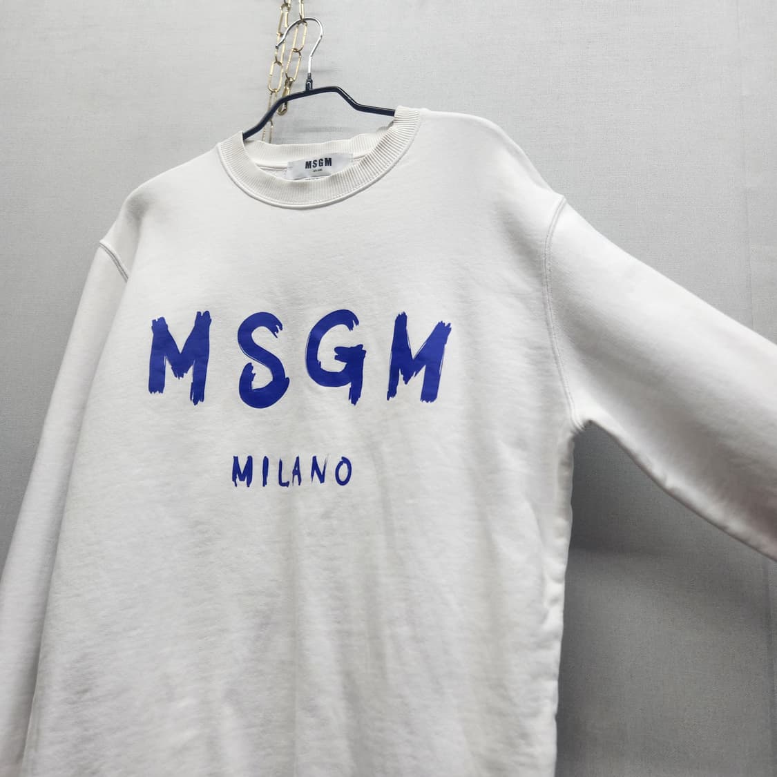 MSGM 빅로고 프린팅 맨투맨 M(L) 남여공용 상품이미지3