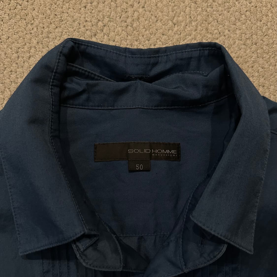 솔리드옴므 플리츠 셔츠 50 상품이미지4