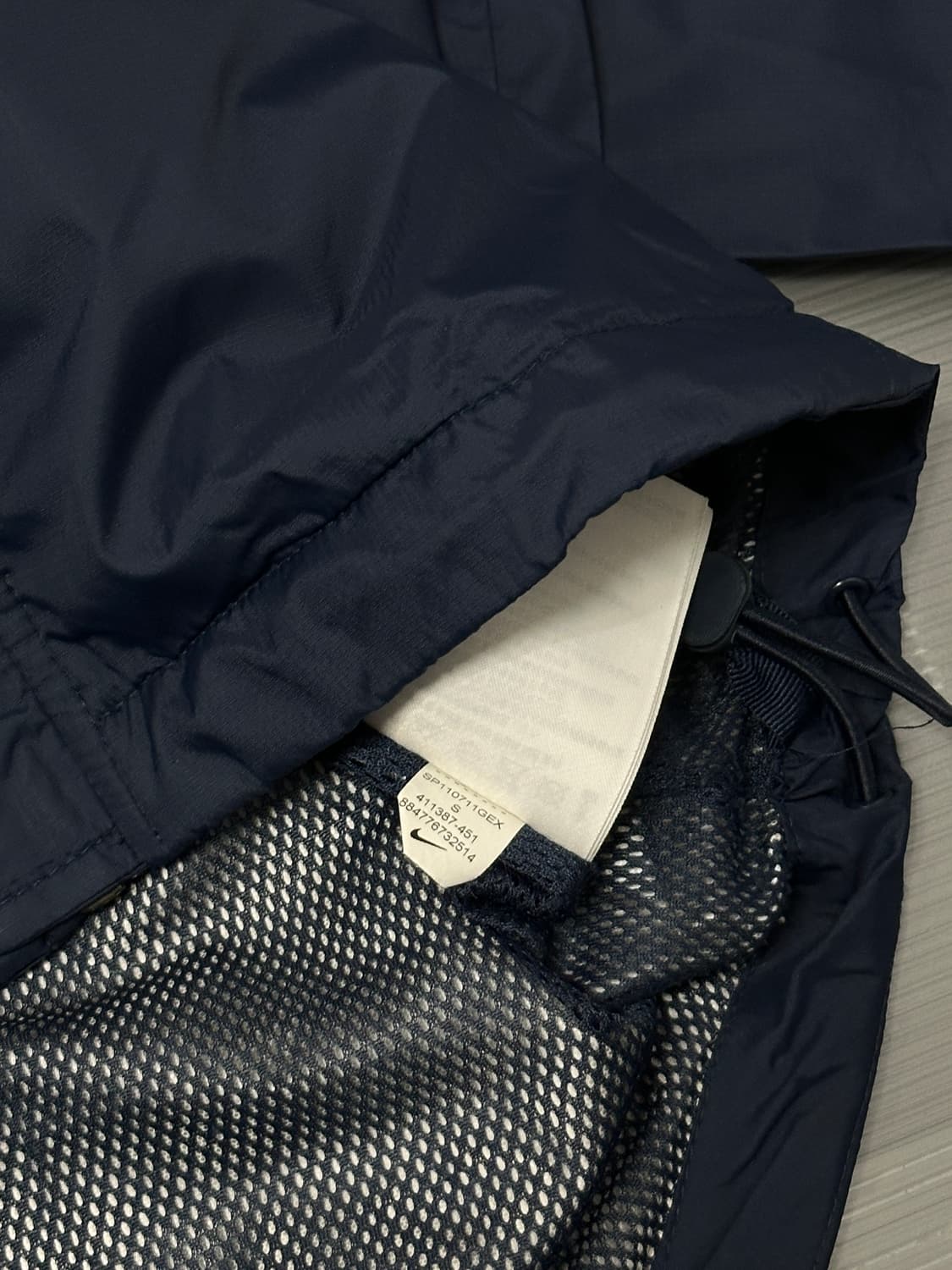 나이키 프랑스 바람막이 자켓 네이비 S 상품이미지6