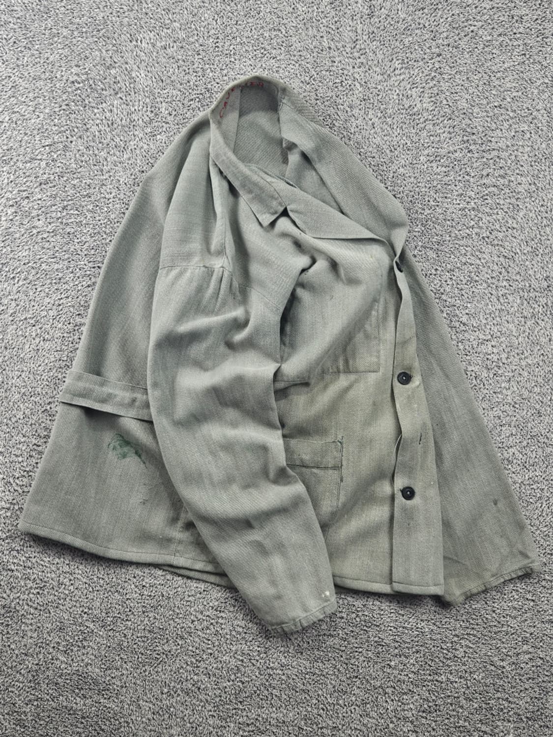 빈티지 3포켓 프렌치 워크 자켓 ( L추정 ) / 11597 상품이미지4