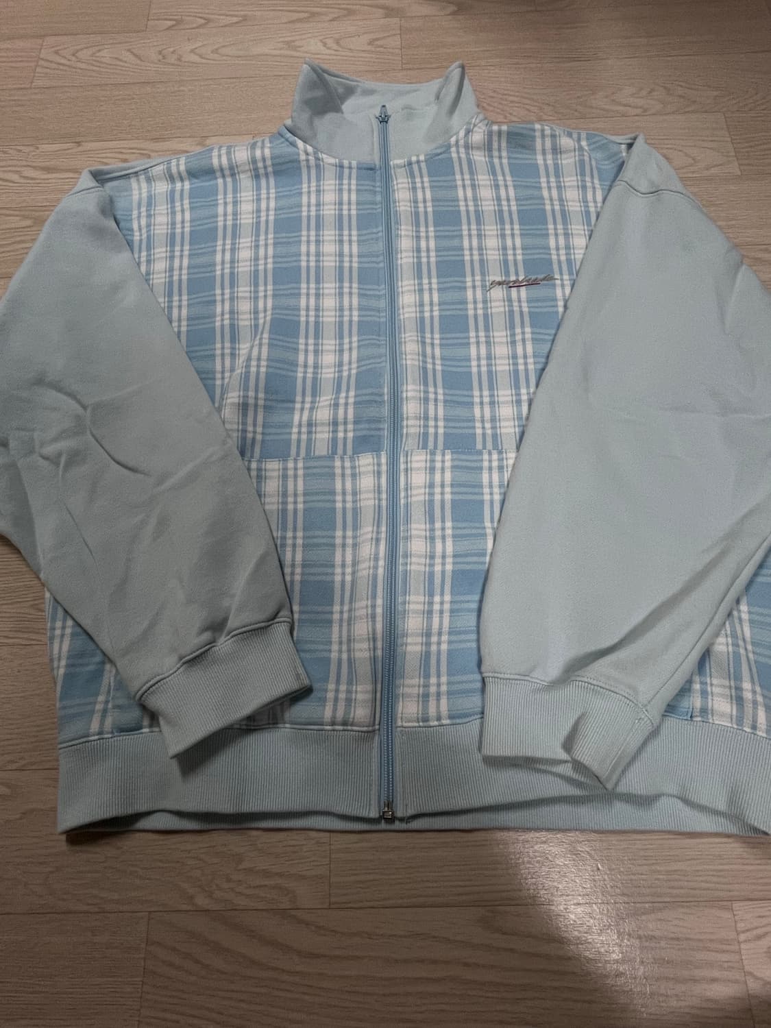 L) YARDSALE 야드세일 풀 집업 블루 상품이미지2