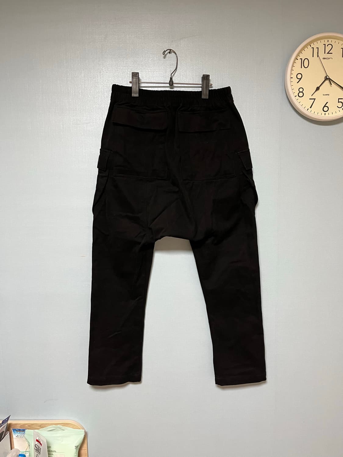 릭오웬스 메인라인 카고 드로우스트링 팬츠 상품이미지2