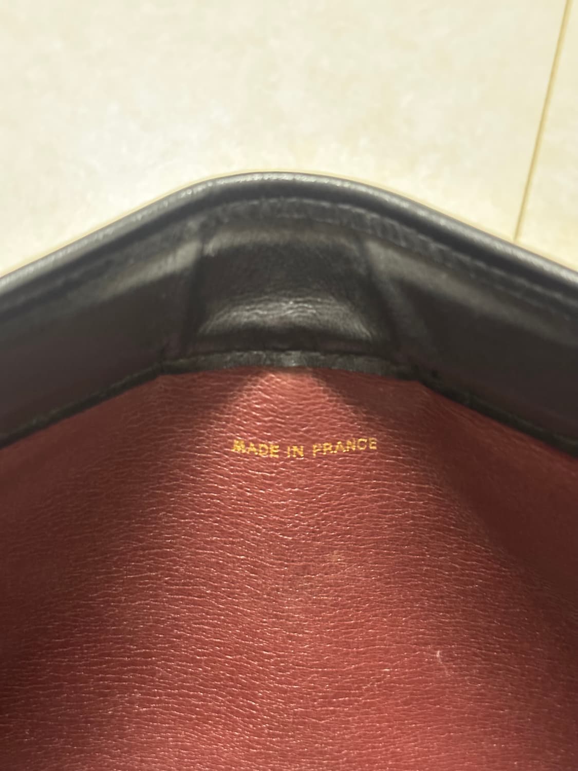 샤넬 금장 블랙 퀼팅 클러치 상품이미지4