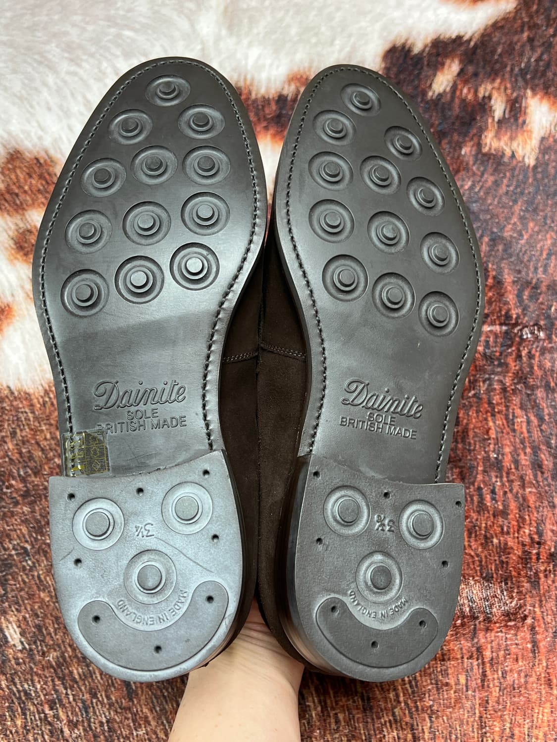 [275] 버윅 9628 스웨이드 페니로퍼 브라운 상품이미지5