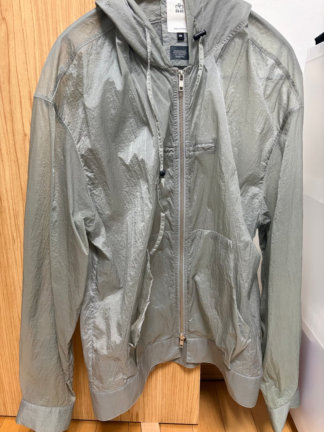 폴리테루 바람막이 윈드자켓 상품이미지6