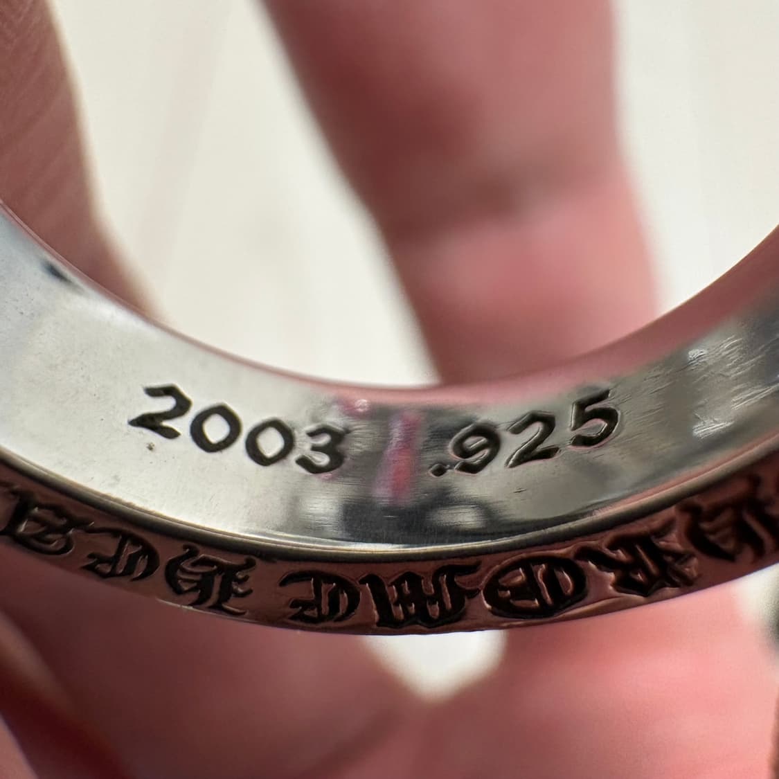 크롬하츠 퍽유링 us10 반지 상품이미지4