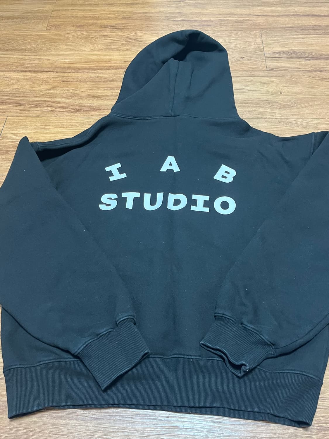 아이앱 스튜디오 후디 블랙M 상품이미지4