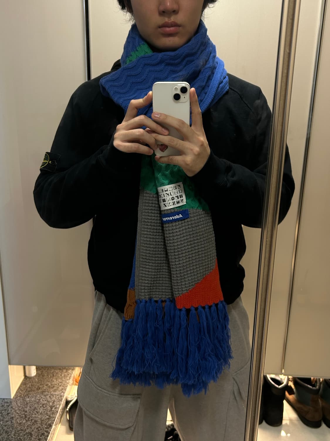 Ader error X Zara 머플러 상품이미지3