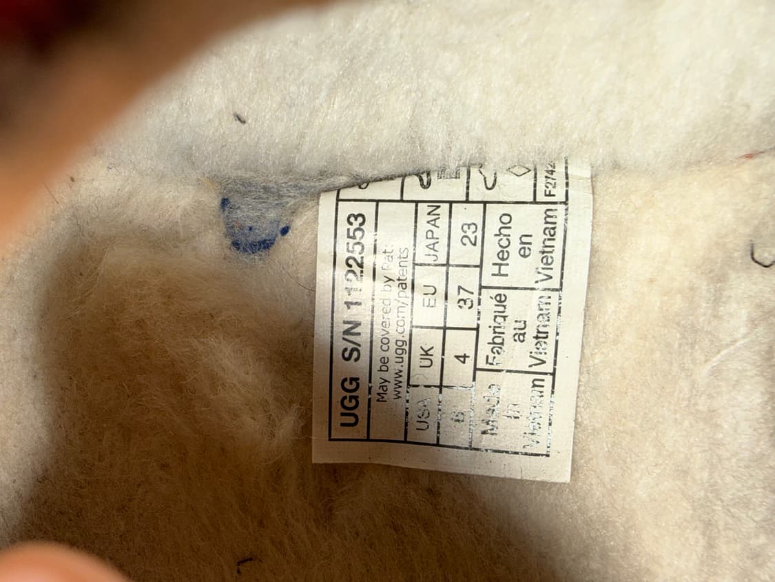 어그 타즈 슬리퍼 체스트넛 6W 상품이미지3