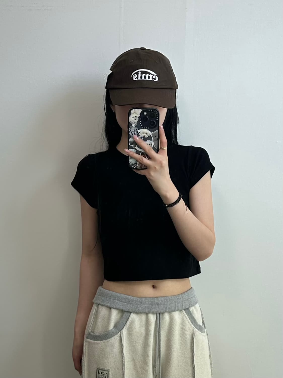 Emis 이미스 브라운 볼캡 상품이미지1