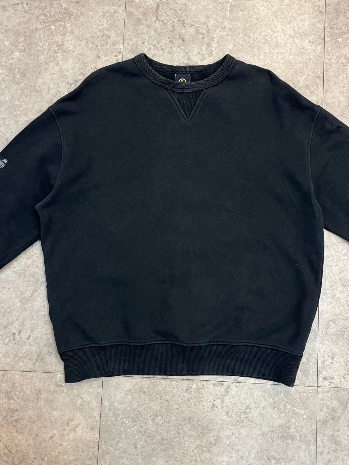 프리즘웍스 맨투맨 블랙 L #csz2442 상품이미지5