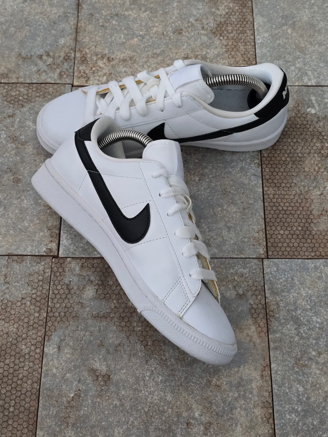 (230)나이키 코트 로얄 흰검 상품이미지4