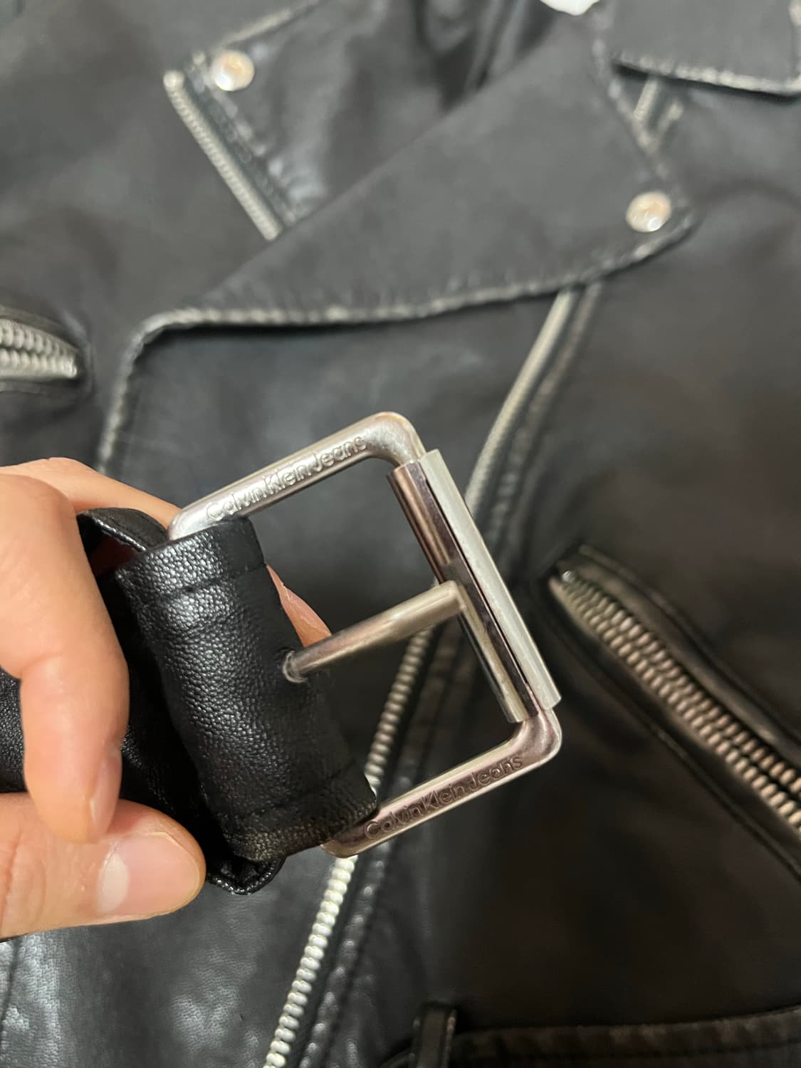 캘빈클라인 가죽자켓  상품이미지7