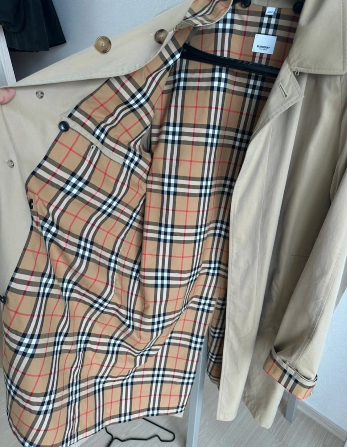 버버리 트렌치코트 캠든 52 (탈부착 가능 워머 포함) 상품이미지3